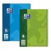 Oxford 100050405 Cahier pour gaucher Style 38 A4+ 80 feuilles 90 g/m² 4 trous