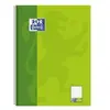 Oxford cahier à spirale karli, format a4+, vert, 160 pages 100050362