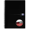 Oxford cahier à spirale karli smart black, format a4+,noir 100050231