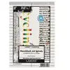 Landre LANDRÉ - Bloc sténo A5, 40 feuilles, avec lignes moyennes lignes de sténo, 60 g/m2, recycling -367504012