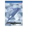 Landre LANDRÉ - Bloc sténo "WORK" A5, 40 feuilles, lignes moyennes lignes de sténo, 60 g/m2, sans bois -355504012