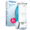 Brita Bouteille filtrante Blanc/Graphite -2 Microdiscs filtrants inclus
