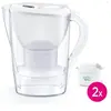 Brita - carafe filtrante 2.4l avec cartouche maxtra pro  1051133 - 1051133