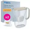 Carafe filtrante BRITA - Style Essential Sable - Capacité 24L dont 14L...