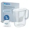 Brita - Carafe Filtrante  Essential Xl Blanc + 1 Cartouche Maxtra Pro
