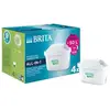 Pack de 4 cartouches filtrantes BRITA MAXTRA+ pour carafes - Blanc