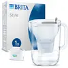 BRITA Carafe 2.4 L Graphite + 1 cartouche - Style Maxtra+