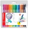STABILO Pochette de 15 feutres d'écriture pointMax, pointe moyenne. Co...