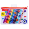 Trousse de 14 stylos-feutres Stabilo avec point Max