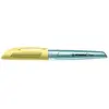 Stylo plume Stabilo Flow cosmetic Jaune et Bleu