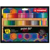 Stabilo Etui Carton De 65 Feutres Fins Stabilo Point 88 Arty - Pointe Fine