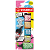STABILO Snooze One Lot de 6 marqueurs Boss Mini Fluorescent