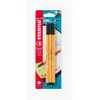 STABILO 3 Stylos Feutre Point 88 - Coloris Noir