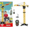 Jouet - DICKIE TOYS - Méga Grue filoguidée 100cm - Extérieur - Jaune