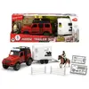 Playset Dickie Playlife Camion et remorque pour chevaux