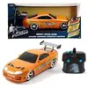 Voiture radio commandée Jada Fast and Furios Brian's Toyota Supra Orange