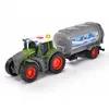 Tracteur - DICKIE - Fendt - 26 cm - Multicolore - Avec citerne à lait