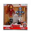 Jada Avengers - Pack 4 figurines Diecast Nano Metalfigs 6 cm