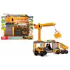 Dickie Toys Station de Construction et Véhicules de Chantier Volvo