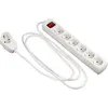Rev multiprise powersplit 6-fach 2m noir