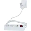 REV RALLONGE MULTIPRISE 3+1X 5M + INTERRUPTEUR, BLANC 0012395114 WS