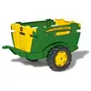 Rolly toys remorque enfant pour tracteur à pédales john deere 122103