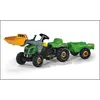 rolly toys Tracteur enfant à pédales rollykid-X pelle remorque 023134