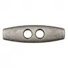 Boutons Tonneaux polyester métallisé 2 trous 25mm - Prym Argent Anitiq...