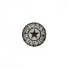 Bouton jeans métal pied étoile 18mm - Prym Argent Antique gris - Argen...