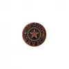 Bouton jeans métal pied étoile 18mm - Prym Cuivre Antique marron - Cui...