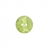 Non communiqué Bouton rond Fleurs 15mm 2 trous - Prym(...) - Vert Moyen