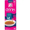 Vitakraft Boisson - Friandises liquides pour Chat - Friandises pour Chat pour Un équilibre équilibré - avec Saumon, dans des sachets individuels, sans Sucre ajouté (5 x 30 g)