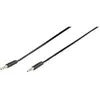 Vivanco jack 3,5 mm - jack 3,5 mm (0.30 m, Câble AUX), Câble audio
