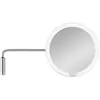 Blomus MODO Miroir cosmétique avec éclairage, grossissement x 5, 65531,