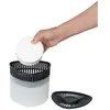 WENKO Déshumidificateur PRISMA | Lot de 2 Absorbeur d'Humidité + 4 Recharges Bloc à granulés x 500g | Pièce de 40m³ | Transparent
