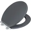 Abattant WC Morra - Wenko - Anthracite mat - l 35 x L 42 cm