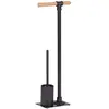 WENKO - Serviteur WC Forli avec porte-rouleau et brosse à WC - Noir - Forli