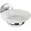 WENKO Porte savon Cuba, porte savon mural, zinc inox, 11x5x13 cm, brillant