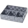 Wenko Adria Petit Panier De Rangement 4 Compartiments Gris
