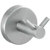 Patère - WENKO - Duo Bosio - Acier Inox - Ø 5,5 cm - Élégance Chic