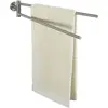 Wenko Wenko 19618100 Porte-Serviettes à 2 Bras Bosio Acier Inox