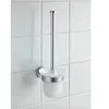 Wenko 19614100 Porte Brosse WC Bosio Acier Inox