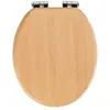 Wenko Abattant Hêtre naturel, MDF, abaissement automatique WENKO