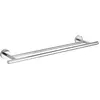Wenko Wenko 20215100 Porte Serviette Duo Bosio Inox Brillant
