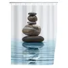 Wenko 20961100 méditation rideau de douche polyester 180 x 200 cm