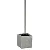 WENKO Brosse WC Granite Porte-Brosse WC Gris