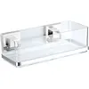 Étagère murale en acier inox Vacuum-Loc® Quadro Wenko by Maximex