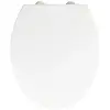 WENKO Abattant Birori blancEasy CloseThermodur