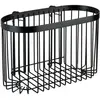 Etagère de douche - WENKO - Classic Plus - Acier antirouille - Noir - 26,5x16,5x14,5 cm
