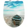 WENKO Abattant Boat thermoplast avec surface brillante